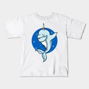 'Dabbing Unicorn Narwhal' Funny Dabbing Animal Gift Kids T-Shirt